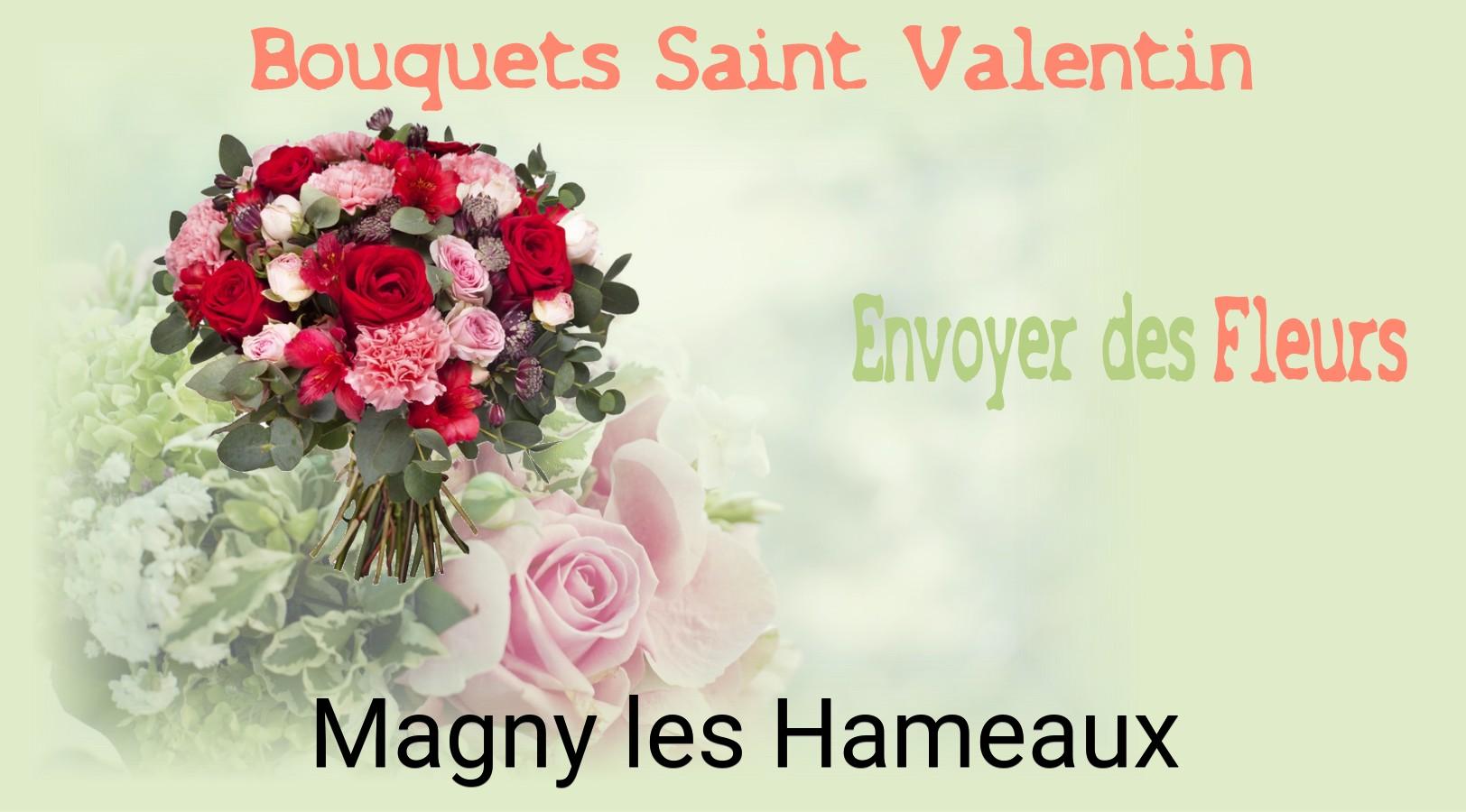 Roses de Saint-Valentin livrées à Magny-les-Hameaux